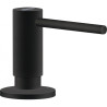 ACTIVE , Distributeur de savon , Levier haut , Chrome , NOIR MAT , Rotation bec 360° , Embase 45mm , Perçage 35mm , Capacité 630