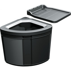 Sorter Pivot Franke, à partir de la largeur de meuble 400mm, cadretendeur noir