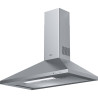 Hotte cheminée LINFA 900 mm inox, classe B, débit max 620 m3/h/int 740 m3/h, niveau sonore mini 49 dB (A)/maxi 64 dB(A) / int 67