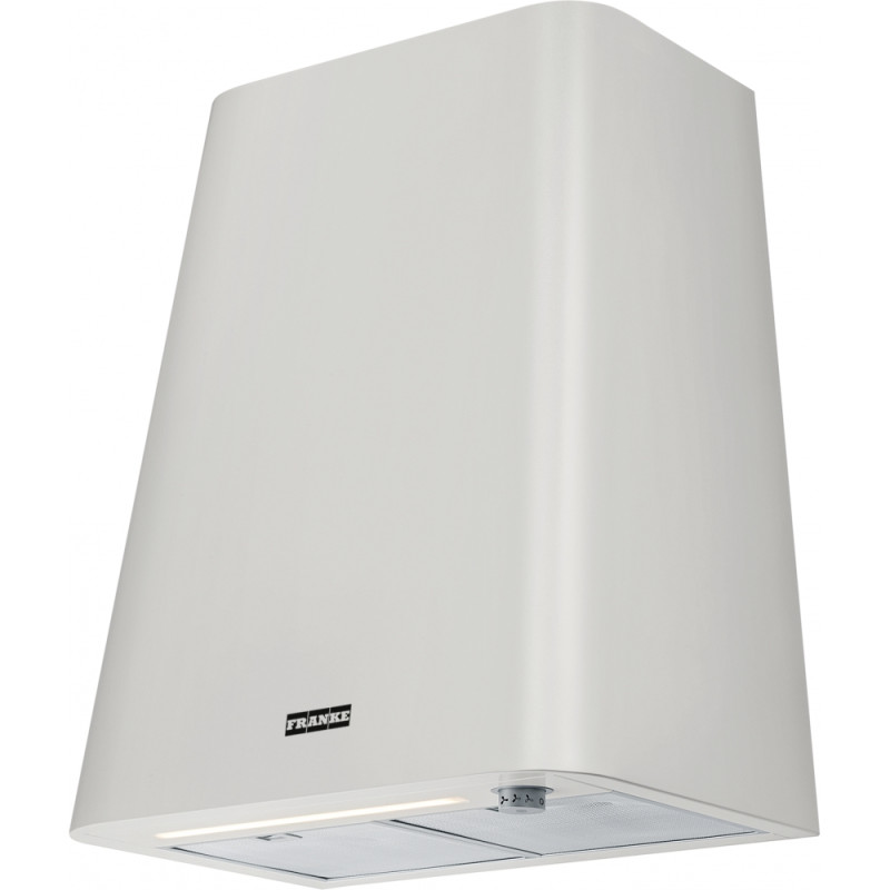Hotte design SMART DECO 500 mm gris, classe A, débit max 630 m3/h, niveau sonore mini 47 dB (A)/maxi 65 dB(A), commandes bouton 