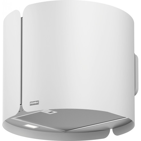Hotte design SMART Murale 420 mm blanc mat, classe A, débit max 580 / int 740 m3/h, niveau sonore mini 53 dB (A)/maxi 66 dB(A) /