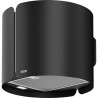 Hotte design SMART Murale 420 mm noir mat, classe A, débit max 580 / int 740 m3/h, niveau sonore mini 53 dB (A)/maxi 66 dB(A)/ i