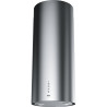 Hotte design TUBE PLUS 370 mm inox, classe A, débit max 570 m3/h/int 700 m3/h, niveau sonore mini 48 dB (A)/maxi 65 dB(A) / int 