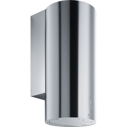 Hotte design TURN 370 mm inox, classe B, débit max 540 m3/h/int 620 m3/h, niveau sonore mini 52 dB (A)/maxi 66 dB(A)/ int 69 dB(