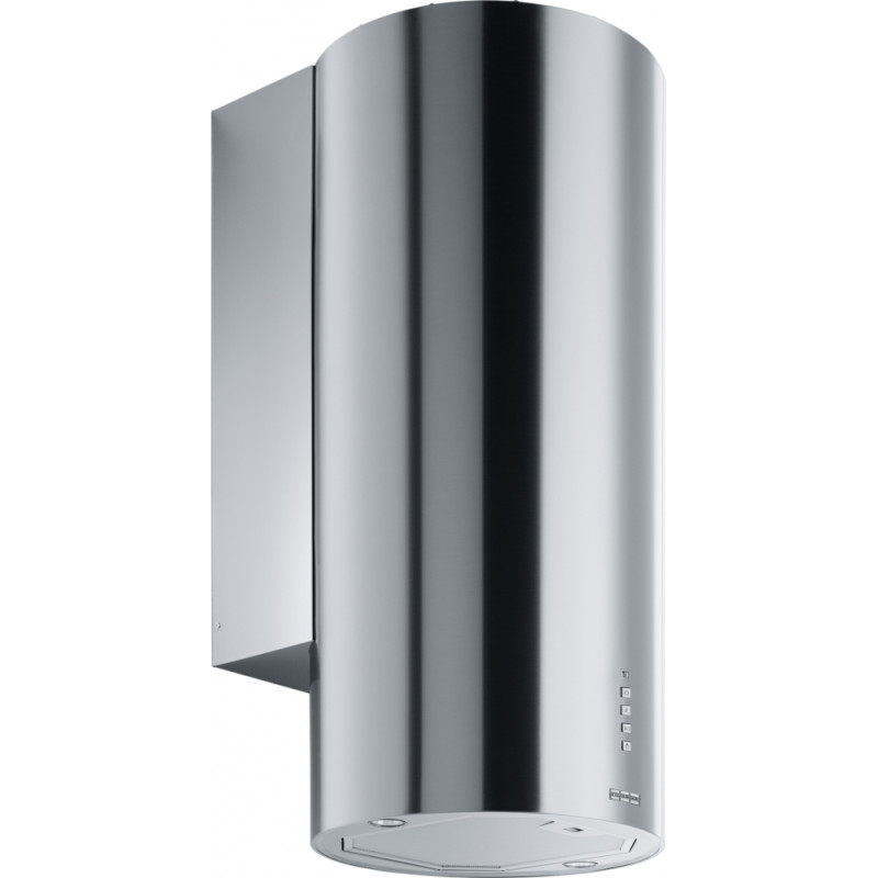 Hotte design TURN 370 mm inox, classe B, débit max 540 m3/h/int 620 m3/h, niveau sonore mini 52 dB (A)/maxi 66 dB(A)/ int 69 dB(