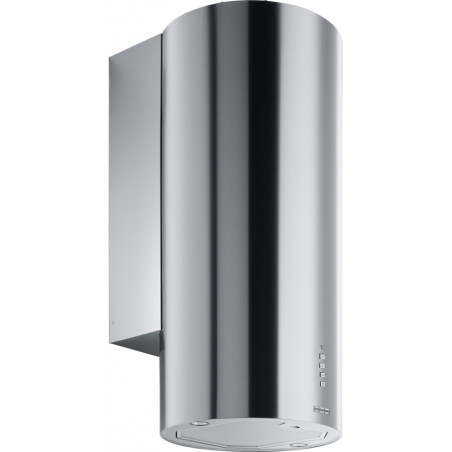 Hotte design TURN 370 mm inox, classe B, débit max 540 m3/h/int 620 m3/h, niveau sonore mini 52 dB (A)/maxi 66 dB(A)/ int 69 dB(