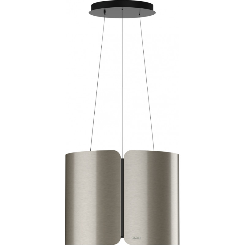 Hotte îlot SMART 420 mm inox - recyclage uniquement - débit max 580 m3/h / int 740 m3/h - niveau sonore mini 53 dB(A)/ maxi 66 d
