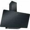 Hotte verticale inclinée EVO PROJECT 900 mm verre noir, classe C, débit max 600 m3/h, niveau sonore mini 45 dB (A)/maxi 63 dB(A)