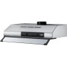Hotte visière FTT 632 - 600 mm inox, classe D, débit max 305 m3/h, niveau sonore mini 58 dB (A)/maxi 72 dB(A), commandes curseur