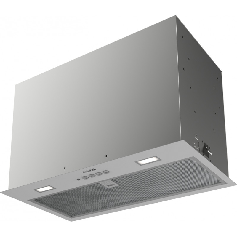 Groupe aspirant SMART 520 mm inox, classe B, débit max 640 m3/h/int 750 m3/h, niveau sonore mini 51 dB (A)/maxi 63 dB(A), comman