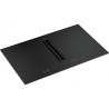 Table aspirante MYTHOS 2GETHER SUPREME 830 mm verre noir, version recyclage : classe énergétique A+, débit int 660 m3/h / max 39