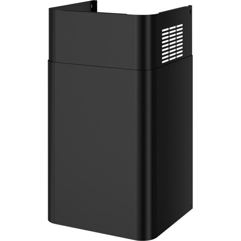 CHEMINEE POUR MASTERPIECE MURALE (Evacuation et Recyclage) - 2 parties noir mat - (2 x 400) x 300 x 260