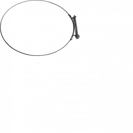COLLIER DE SERRAGE DIAMETRE 155mm (x10)