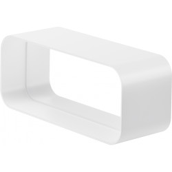 CONNECTEUR DE TUYAU F-RVB 150 Forme angulaire Long 80 mm Larg 228 mm Haut 95 mm