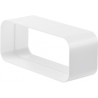 CONNECTEUR DE TUYAU F-RVB 150 Forme angulaire Long 80 mm Larg 228 mm Haut 95 mm
