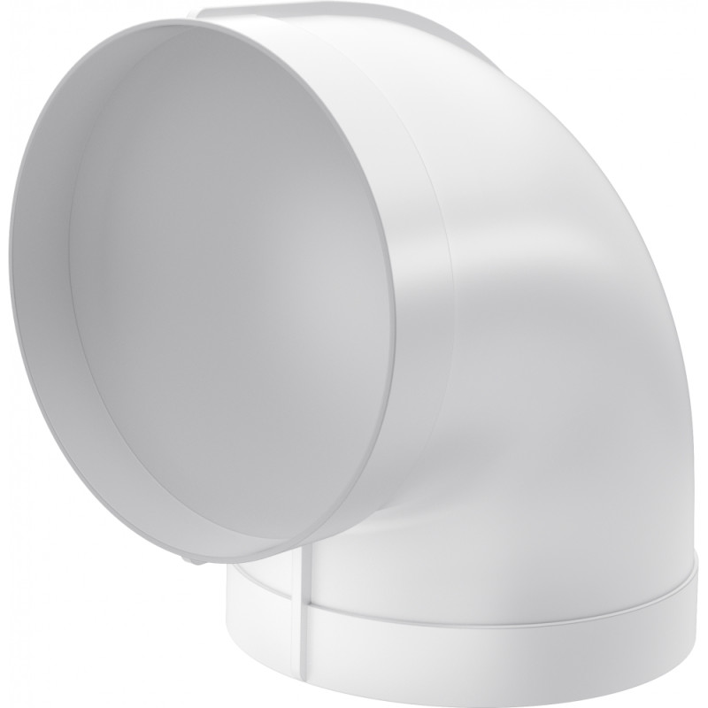 COUDE DE TUYAU 90° R-RBV 150 ELEMENT DE RACCORDEMENT Haut 211,5 mm Long 211,5 mm