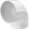 COUDE DE TUYAU 90° R-RBV 150 ELEMENT DE RACCORDEMENT Haut 211,5 mm Long 211,5 mm
