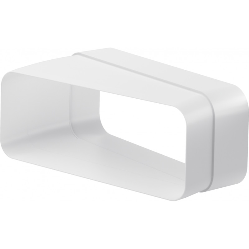 COUDE DE TUYAU HORIZONTAL F-RBH 150 15° long 140 mm Larg 227 mm Haut 94 mm
