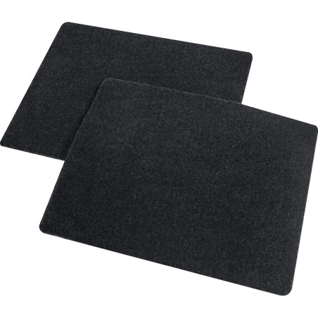 FILTRES CHARBON HAUTE PERFORMANCE LAVABLES ET REGENERABLES x2 POUR HOTTE FDW