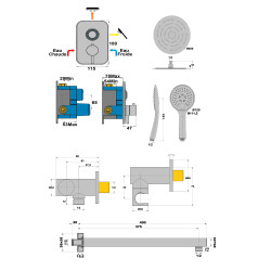 Formule encastrée thermostatique openclick