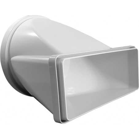 RACCORD GAINE PLATE/RONDE 220X90 DIAMETRE 160MM