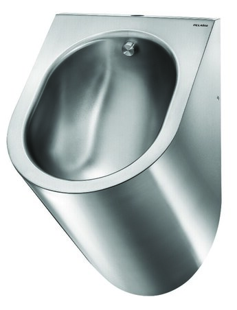 Urinoir DELTA suspendu alimentation haut Inox