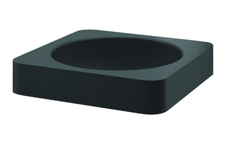 Vasque à poser noire QUADRA