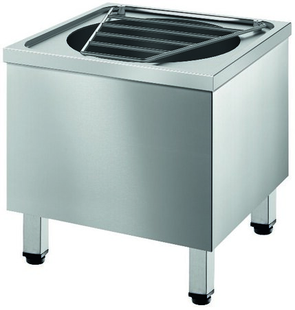 Vidoir à poser Inox 304 satiné
