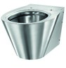 WC BCN S suspendu alimentation horiz Inox 304