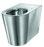 WC S21 P à poser alimentation horizontale Inox