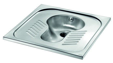 WC turc SHA 700 1 effet d'eau, réf. 113620