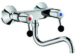 Mélangeur mural 60 l/min, bec orientable, réf. 5645T2