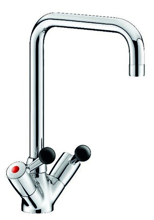 Mélangeur monotrou 45 l/min, bec orientable, réf. 5640T3