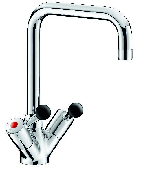 Mélangeur monotrou 45 l/min, bec orientable, réf. 5640T2