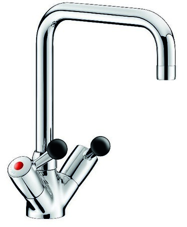 Mélangeur monotrou 45 l/min, bec orientable, réf. 5640T2