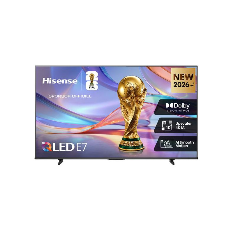 HISENSE TV QLED 4K - 43E7S