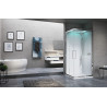 Cabine de douche EON A 100 x 80 cm GA mitigeur thermostatique (receveur haut) verre
