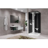 Cabine hydromassante GLAX 2.0 2 G + F (B.4,5) 90 x 90 cm verre transparent droite G22GF90DM5