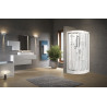 Cabine de douche NEW HOLIDAY R 90 mitigeur thermostatique coiffe