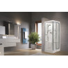 Cabine hydromassante NEW HOLIDAY S 100 hydromassage mitigeur thermostatique coiffe NNHS100T19F