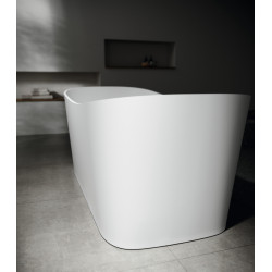 Baignoire balnéo SHIP 150 natural AIR avec meuble angle SHIN15070O2AS