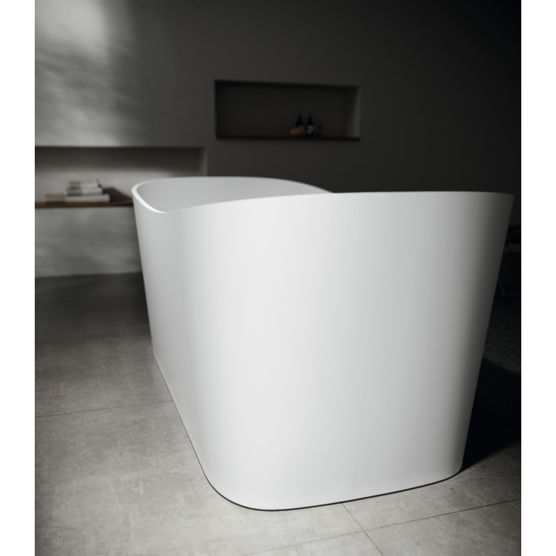 Baignoire balnéo SHIP 160 natural AIR avec meuble chambre centre + robinetterie