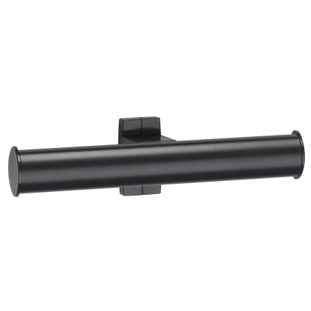 Distributeur papier WC double 265x70x67,5 mm, tube alu époxy anthracite Ø38x25mm