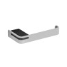 Distributeur papier WC rouleau 165 mm, alu Plié thermolaqué gris mat