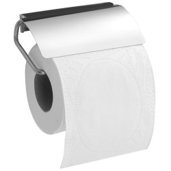 Distributeur papier WC rouleau 131 x 64 mm, couvercle et fil inox Ø 5 mm