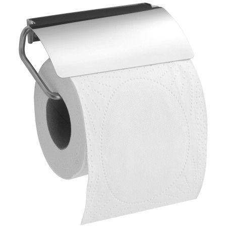 Distributeur papier WC rouleau 131 x 64 mm, couvercle et fil inox Ø 5 mm