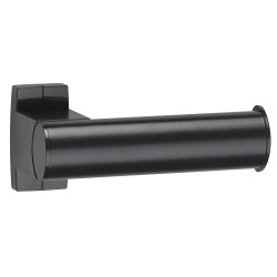 Distributeur papier WC simple 155x70x67,5 mm, tube alu époxy anthracite Ø38x25mm