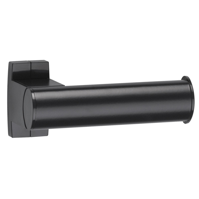Distributeur papier WC simple 155x70x67,5 mm, tube alu époxy anthracite Ø38x25mm