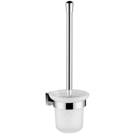 Porte-balayette CUBIC L94 x P131 x H381 mm, en laiton chromé