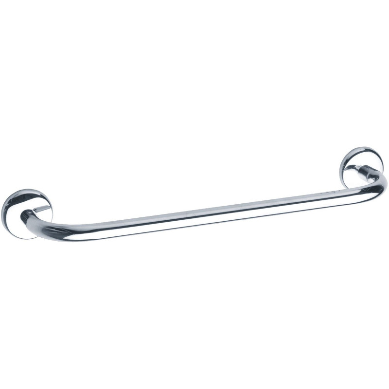 Porte-serviettes 650, 1 barre fixe 600 mm, tube laiton chromé Ø 16 mm